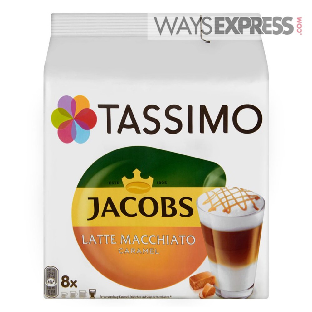 Tassimo Jacobs Latte Macchiato Caramel - 8711000504802