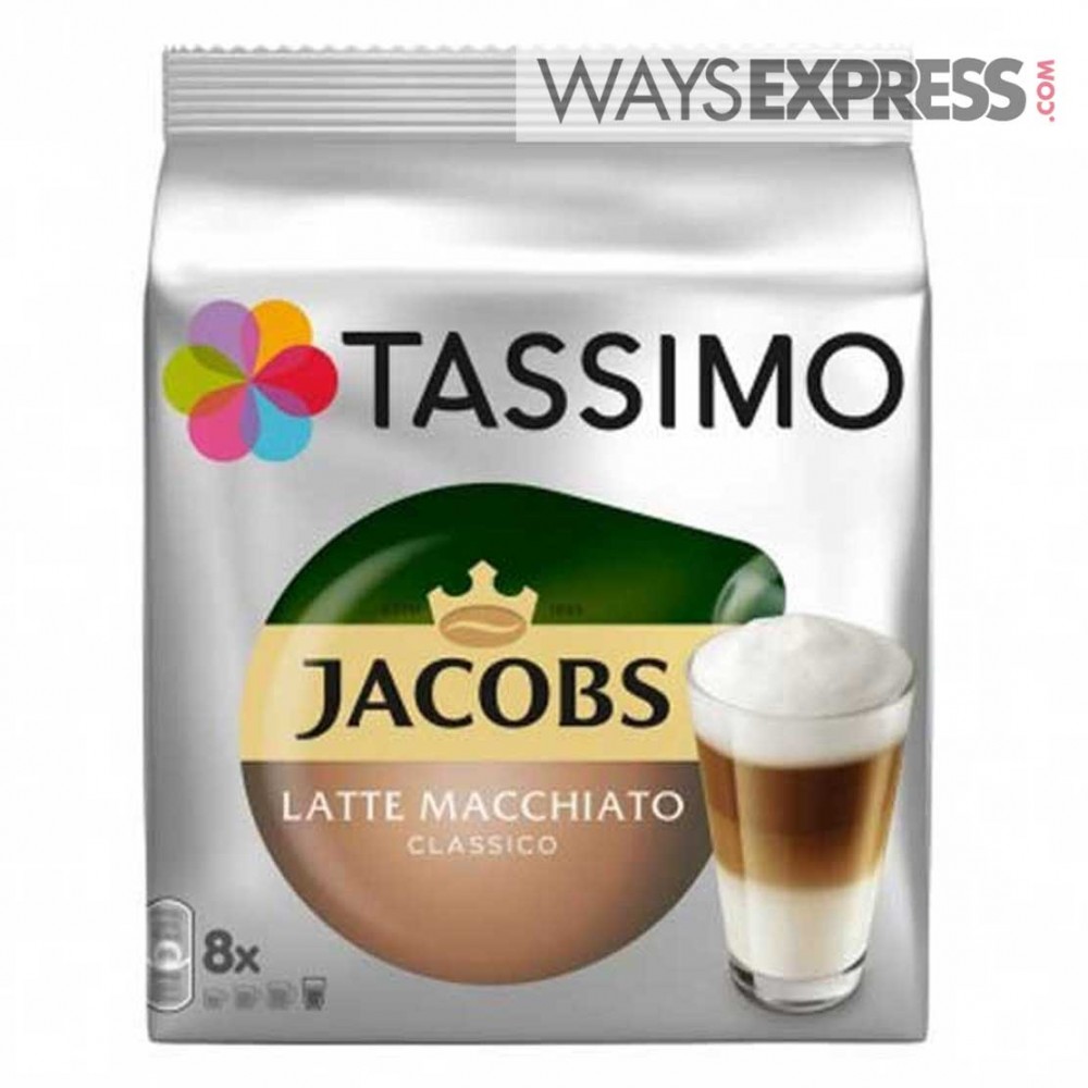 Tassimo Jacobs Latte Macchiato Classico 8ST 264G - 8711000504895