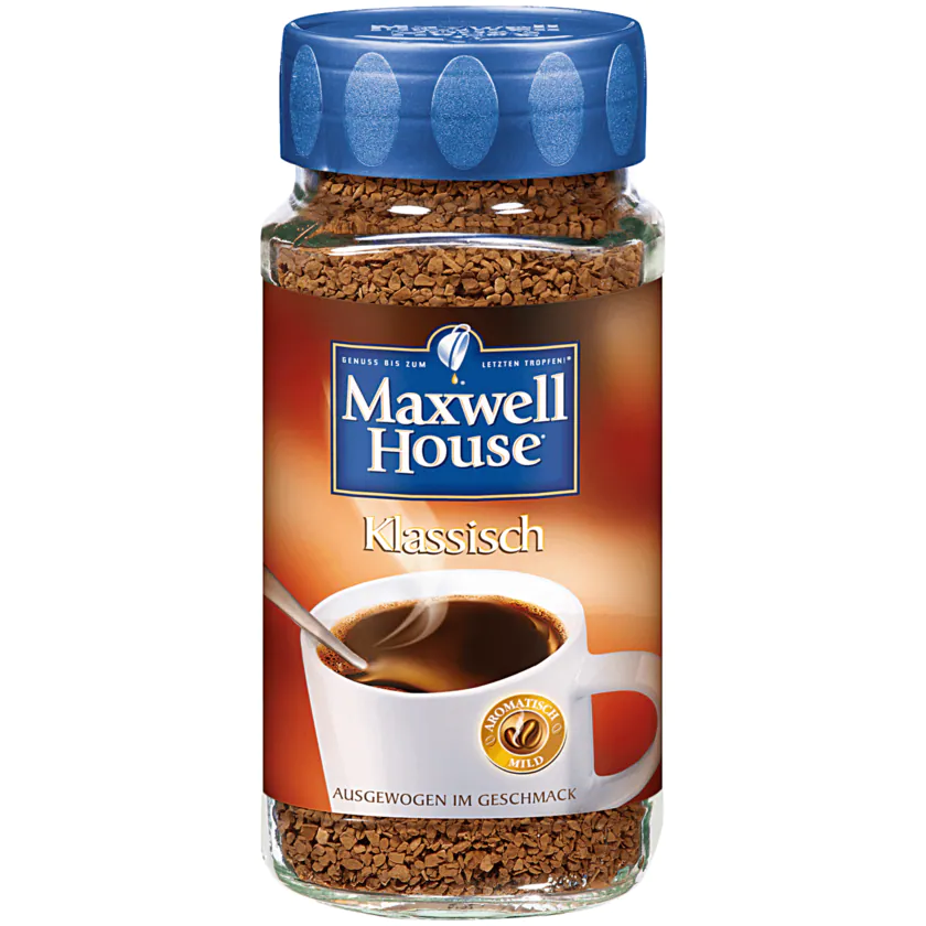 Maxwell House löslicher Kaffee Instant Kaffee 200g - 8711000506509