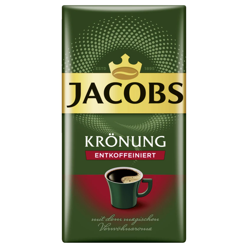 Jacobs Filterkaffee Krönung entkoffeiniert 500g - 8711000509654