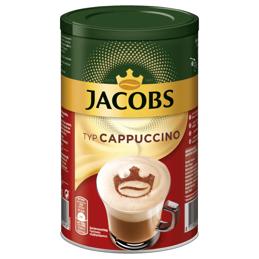 Jacobs Cappuccino Kaffeespezialitäten 220g - 8711000524916