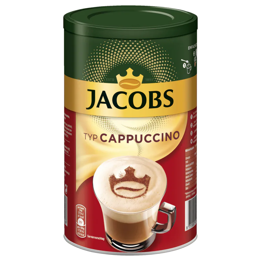 Jacobs Cappuccino Kaffeespezialitäten 400g - 8711000525067