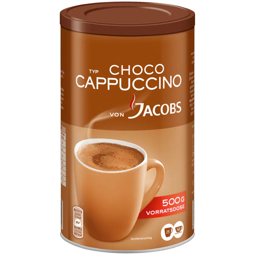 Choco Cappuccino von Jacobs 500g - 8711000525128