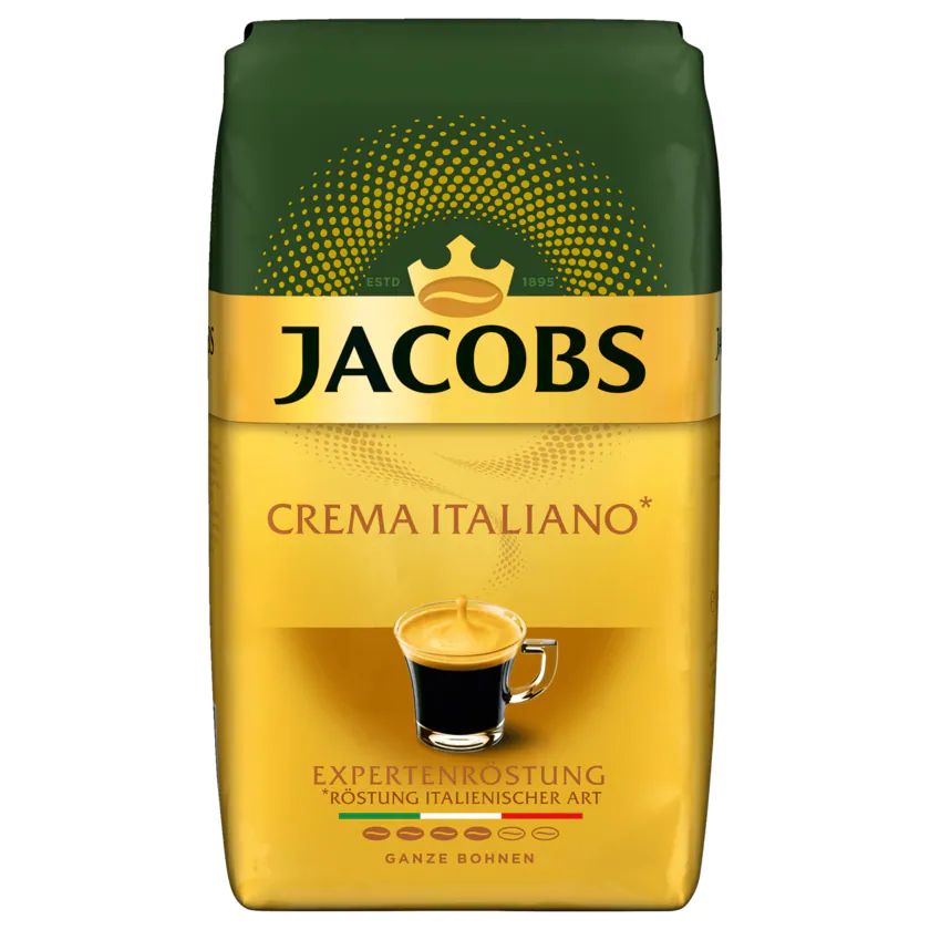 Jacobs Kaffeebohnen Expertenröstung Crema Intenso 1kg - 8711000669570