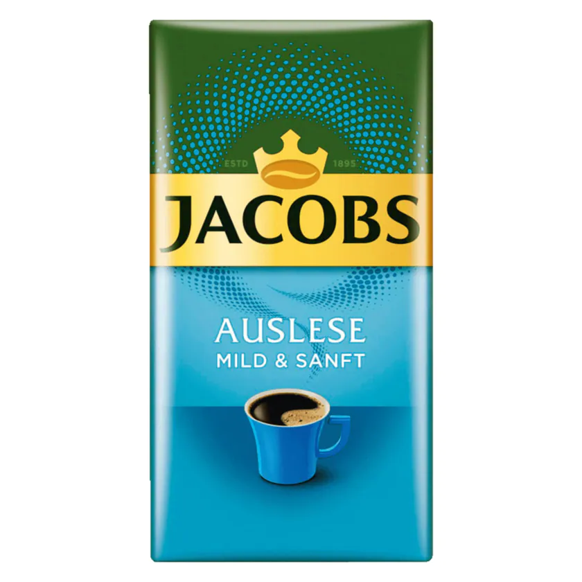 Jacobs Filterkaffee Auslese Mild und Sanft 500g - 8711000669990