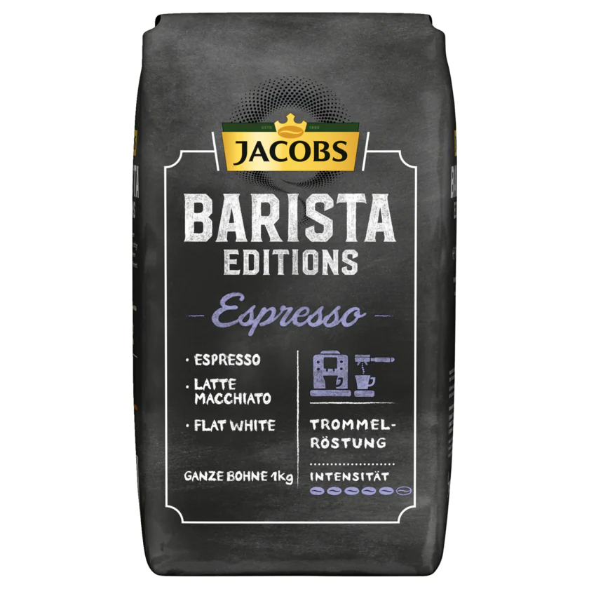 Jacobs Kaffeebohnen Barista Editions Espresso 1kg - 8711000891735