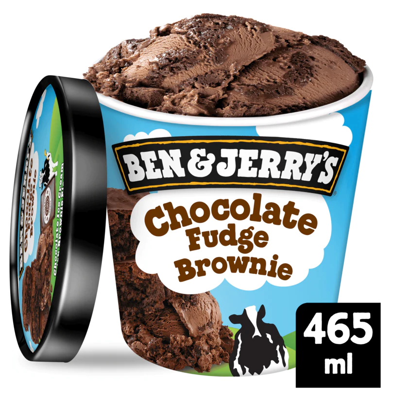 Ben & Jerry's Eis Chocolate Fudge Brownie 465ml - 8711327370708