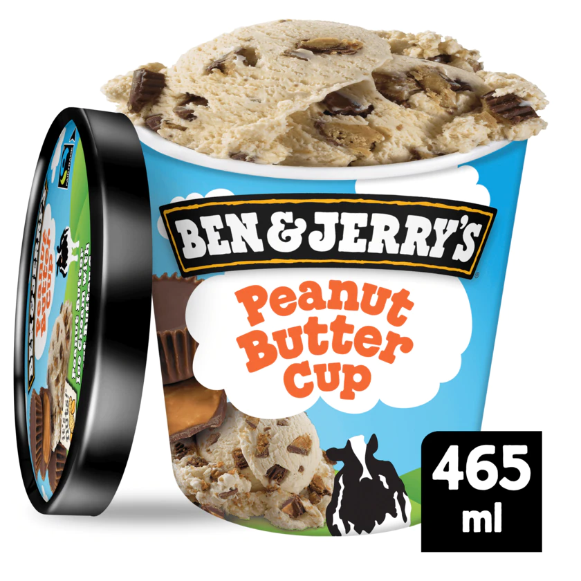 Ben & Jerry's Eis Peanut Butter Cup 465ml - 8711327374515