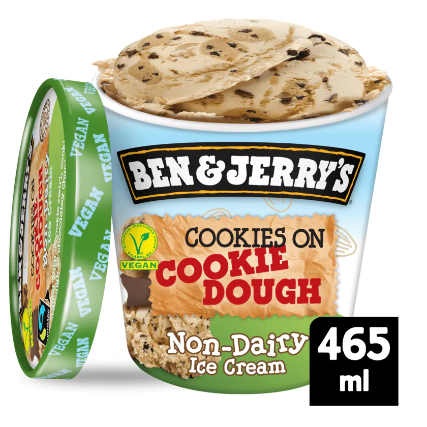 Ben & Jerry's Eis Cookies on Cookie Dough vegan 465ml - 8711327374904