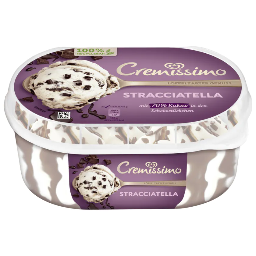 Cremissimo Stracciatella Eis 900ml - 8711327478961