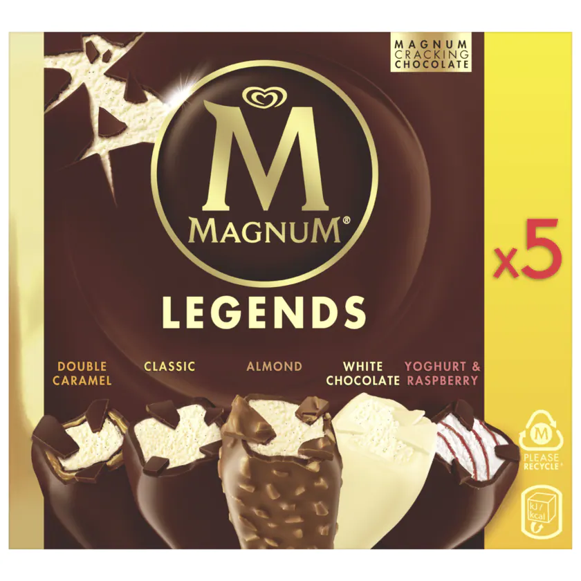Magnum Legends 528ml, 5 Stück - 8711327484795