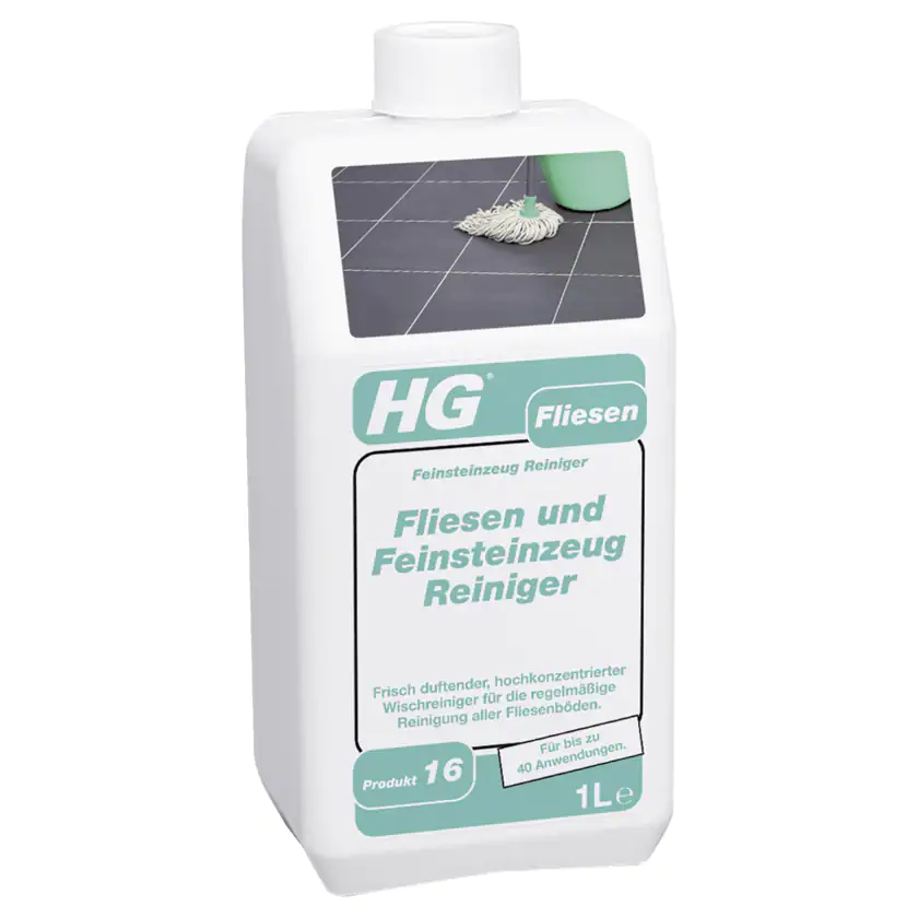 HG Fliesen und Feinsteinzeug Reiniger 1l - 8711577006914