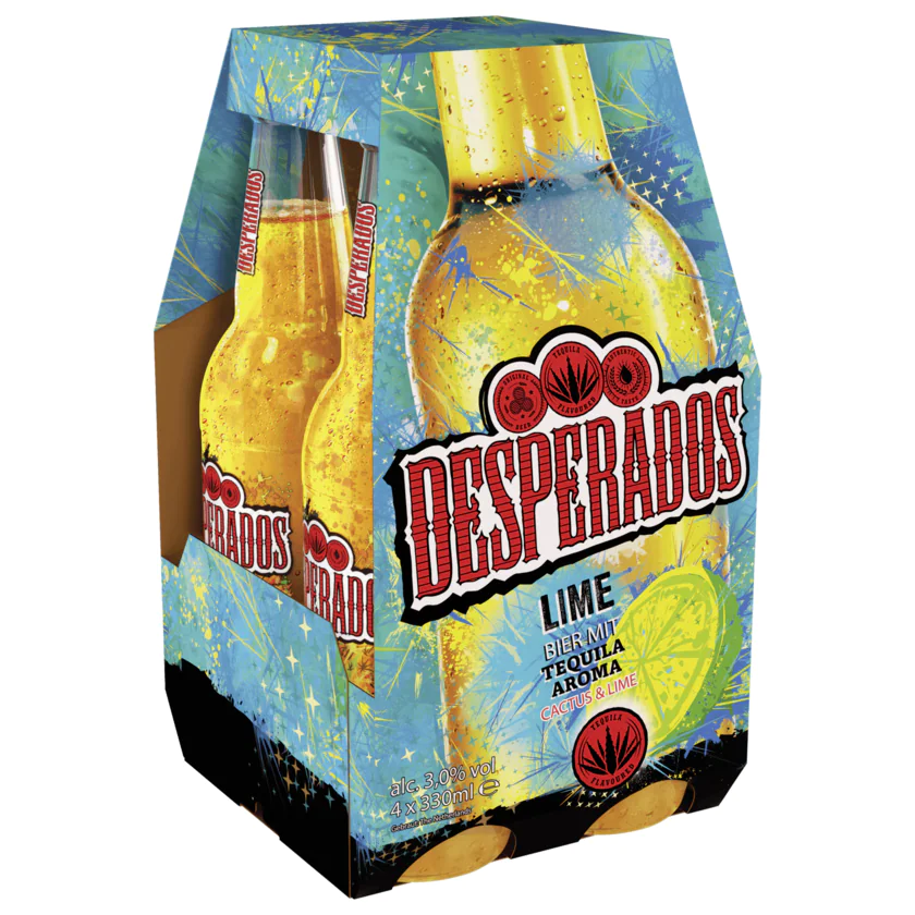 Desperados Lime 4x0,33l - 8712000055790