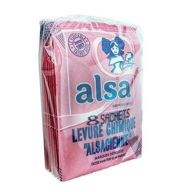 Alsa French Baking Powder 8 pouches - 8712100724572