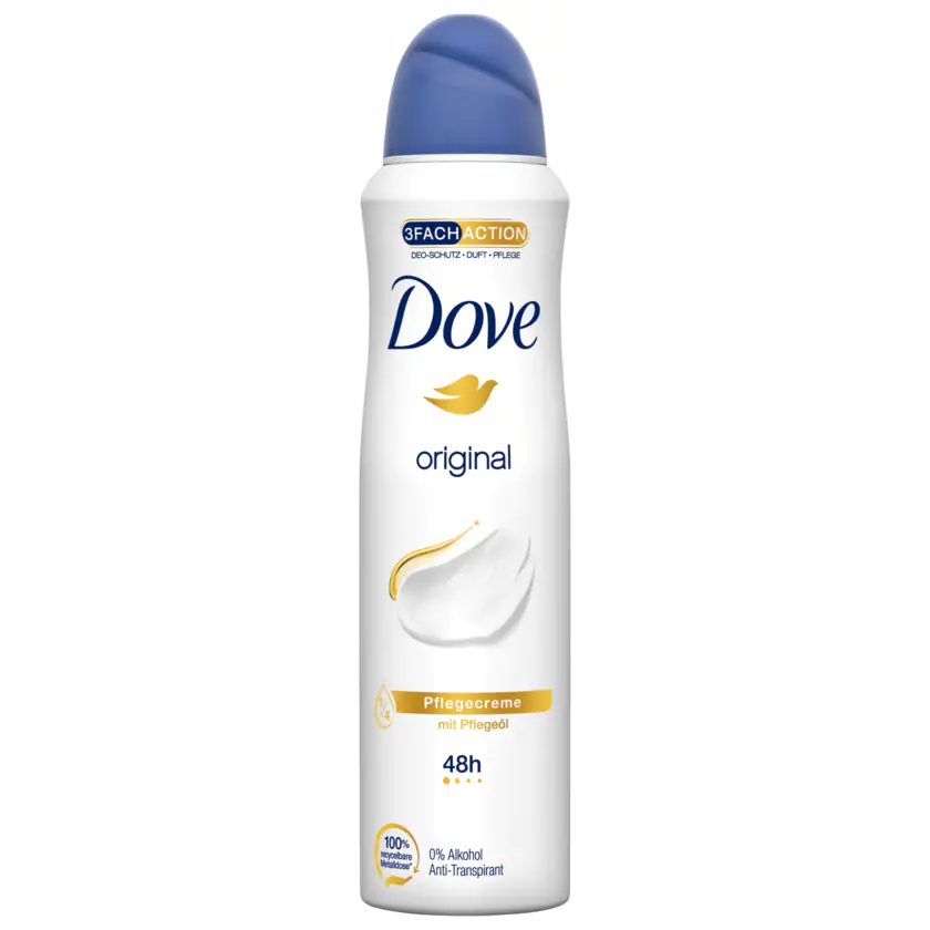Dove Deospray Original Anti-Transpirant 150ml - 8712561315975