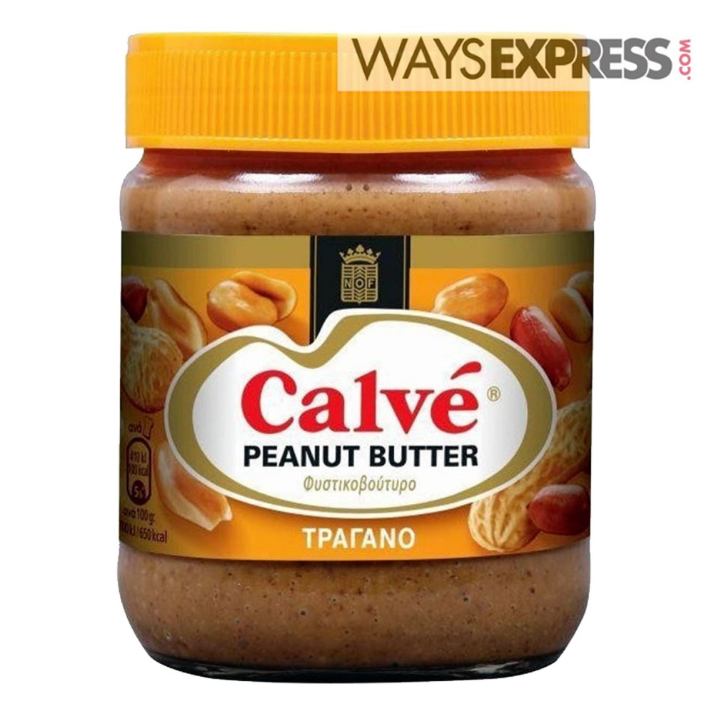 CALVE PEANUT BUTTER CRUNCHY 350GR - 8712566050123