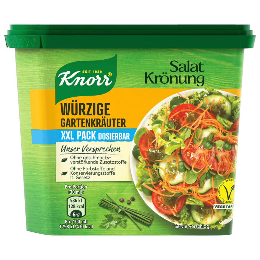 Knorr Salatkrönung Gartenkräuter 192g - 8714100823675