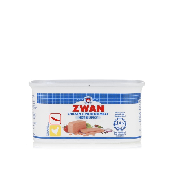 Zwan hot and spicy chicken luncheon 200g - Waitrose UAE & Partners - 8714555000492