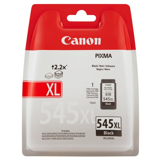 Canon Pg-545 Xl Black Printer Ink - 8714574605470