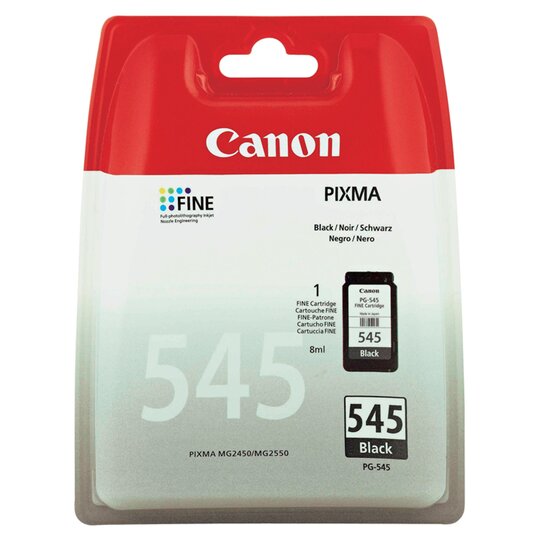 Canon Pg-545 Black Printer Ink Cartridge - 8714574605487