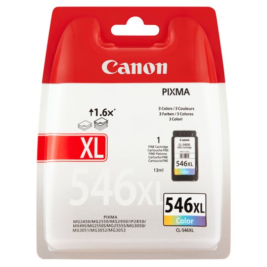 Canon Cl-546 Xl Colours Printer Ink - 8714574605494
