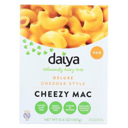 Daiya Foods - Cheezy Mac Deluxe - Cheddar Style - Dairy Free - 10.6 Oz. - Case Of 8 - 871459001333