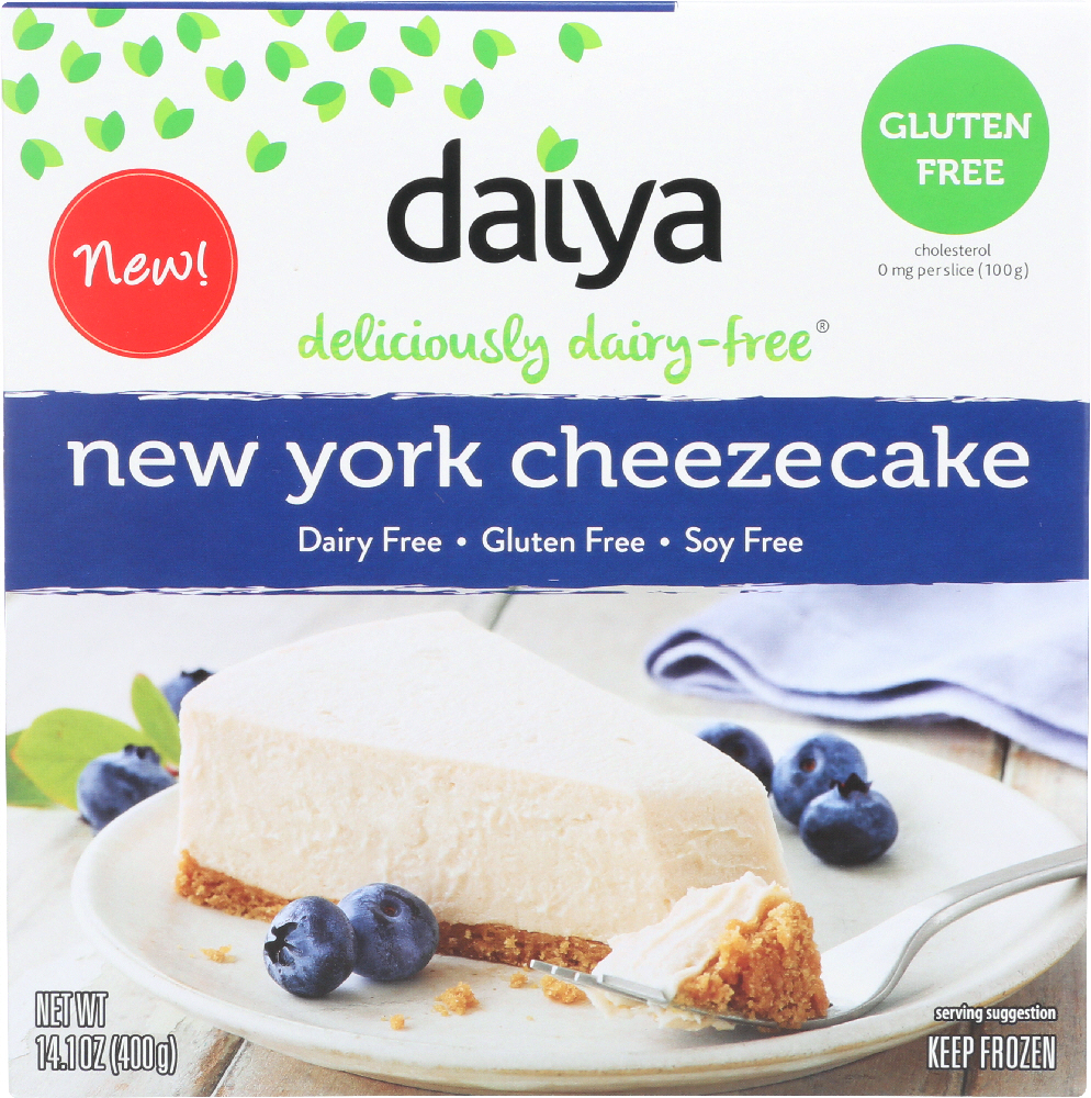 DAIYA: Cheesecake New York Style Dairy Gluten And Soy Free, 14.1 oz - 0871459001364