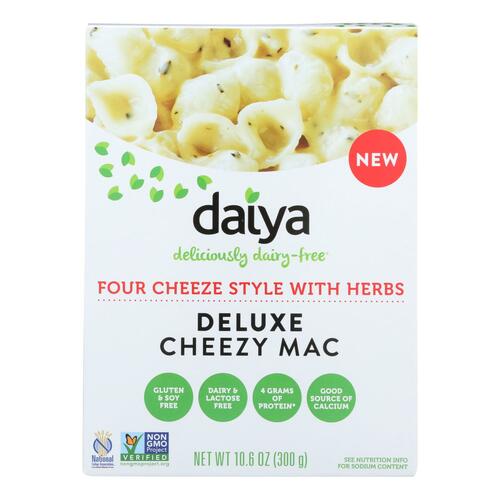 DAIYA: 4 Cheeze Style With Herbs Deluxe Cheezy Mac, 10.6 oz - 0871459001708
