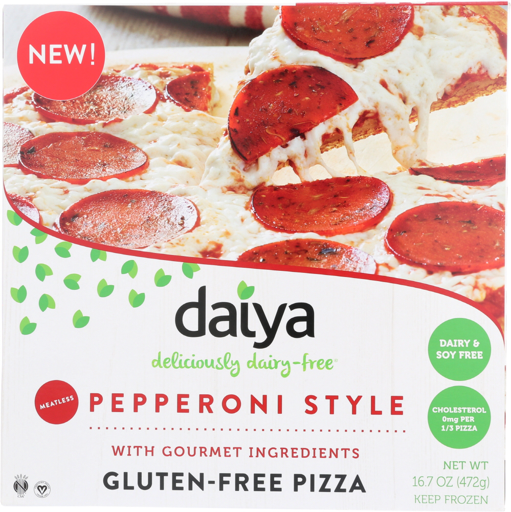 DAIYA: Pizza Meatless Pepperoni Style 16.7 oz - 0871459001982