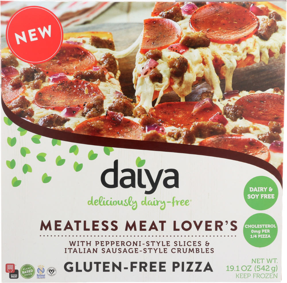 DAIYA: Pizza Meatless Meat Lovers 19.1 oz - 0871459001999