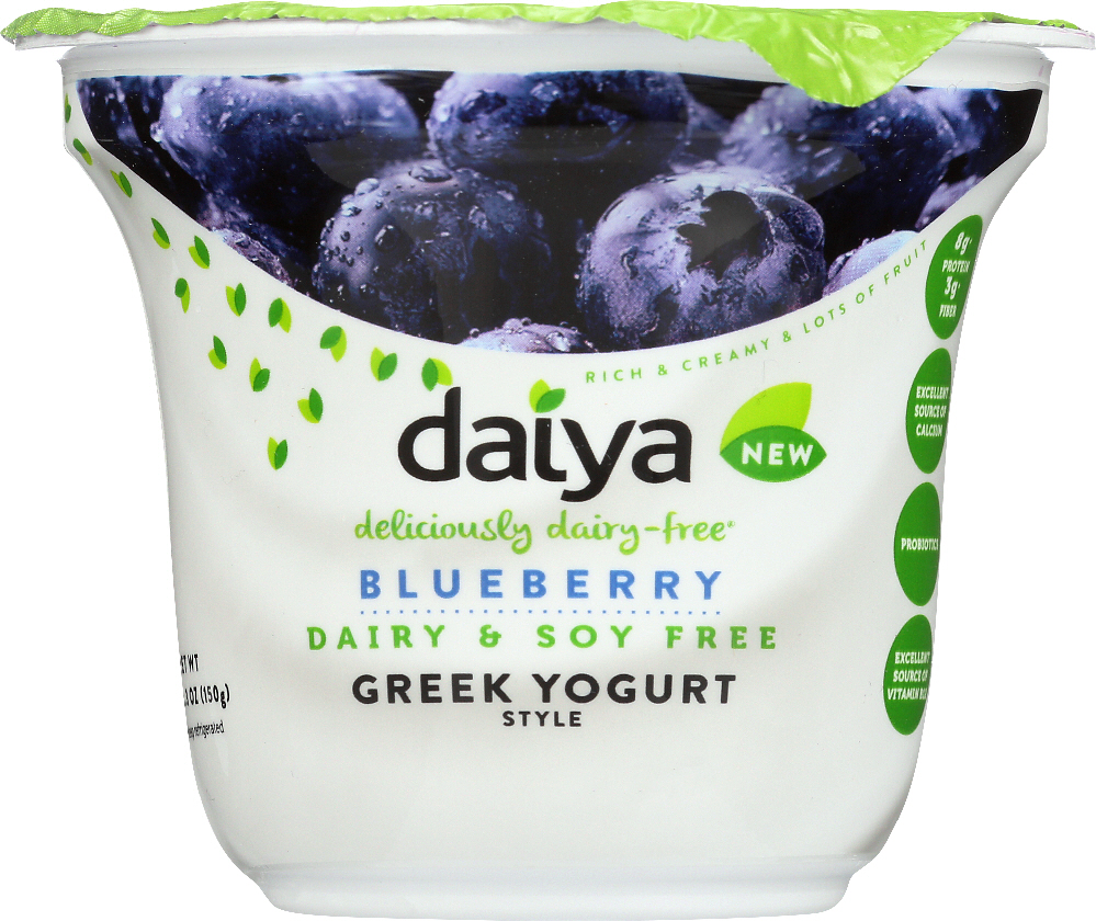 DAIYA: Blueberry Greek Yogurt Alternative, 5.3 oz - 0871459003023