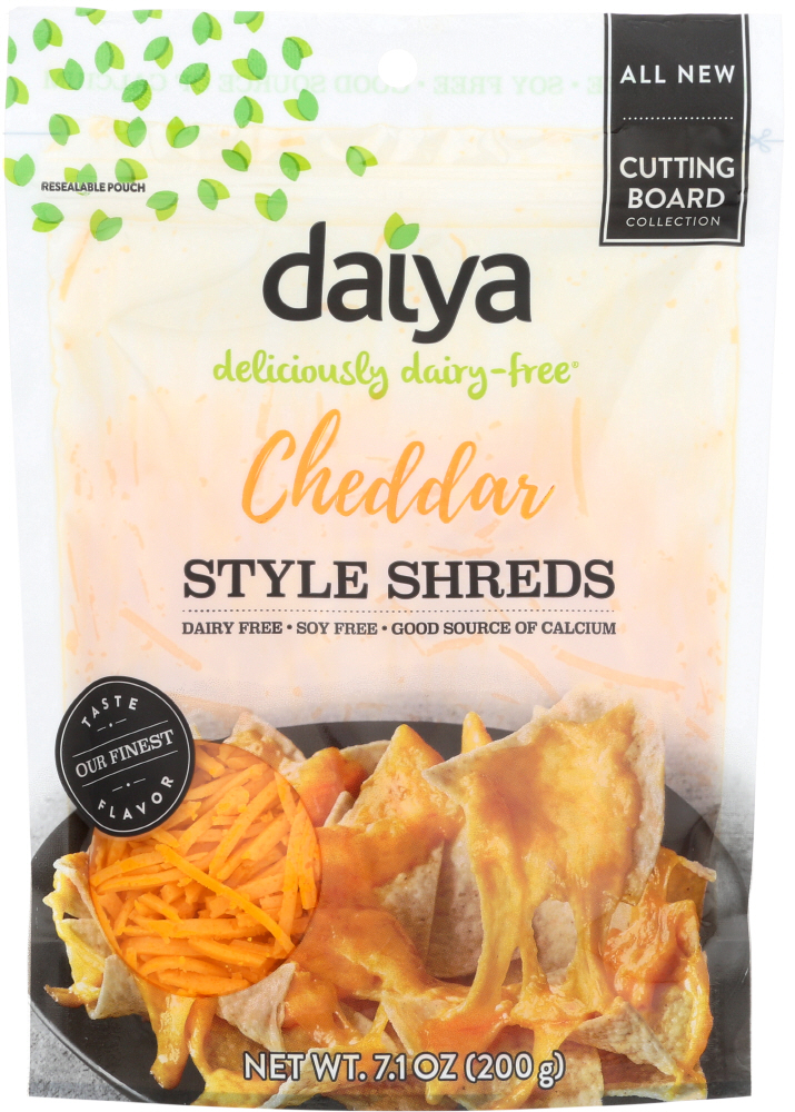 DAIYA: Cheese Cutting Board Cheddar 7.1 oz - 0871459003214