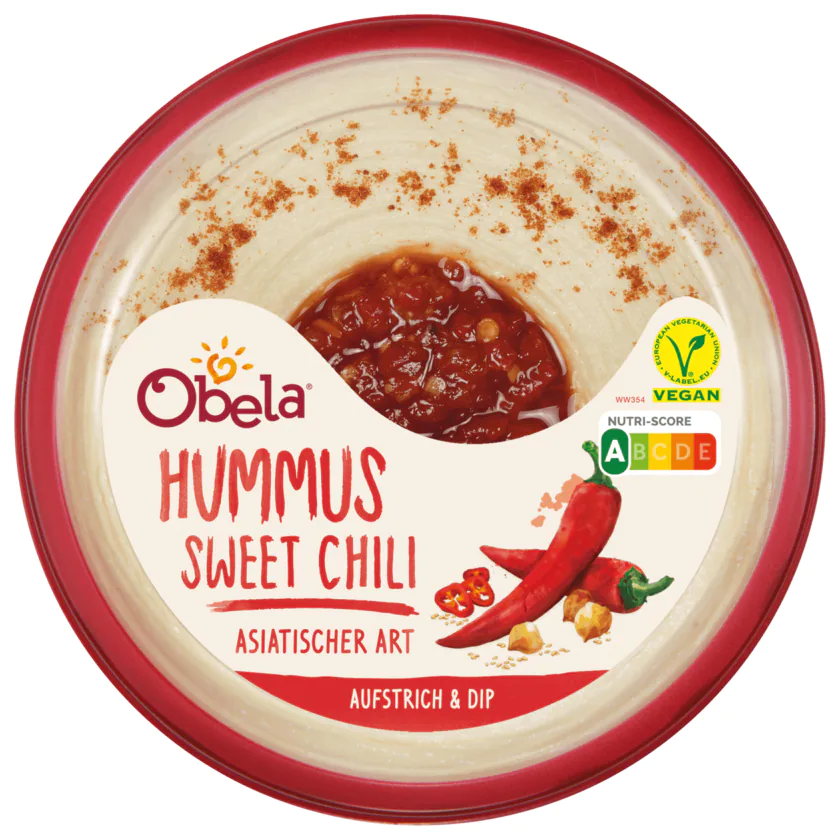 Obela Hummus Sweet Chili 175g - 8714685904936