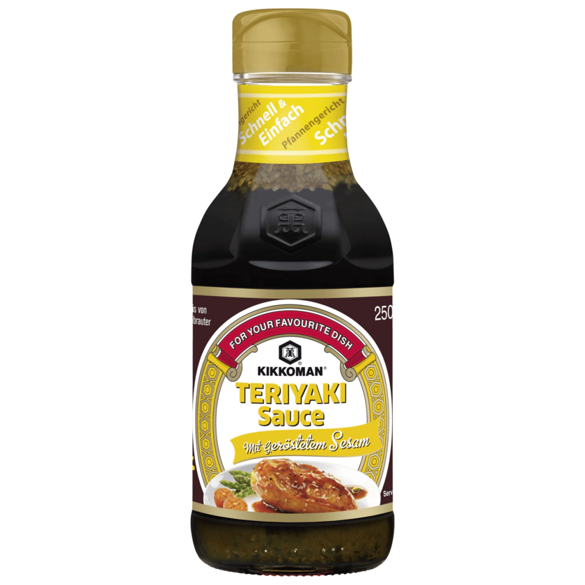 Kikkoman Teriyaki Sauce Sesam 250ml - 8715035280304