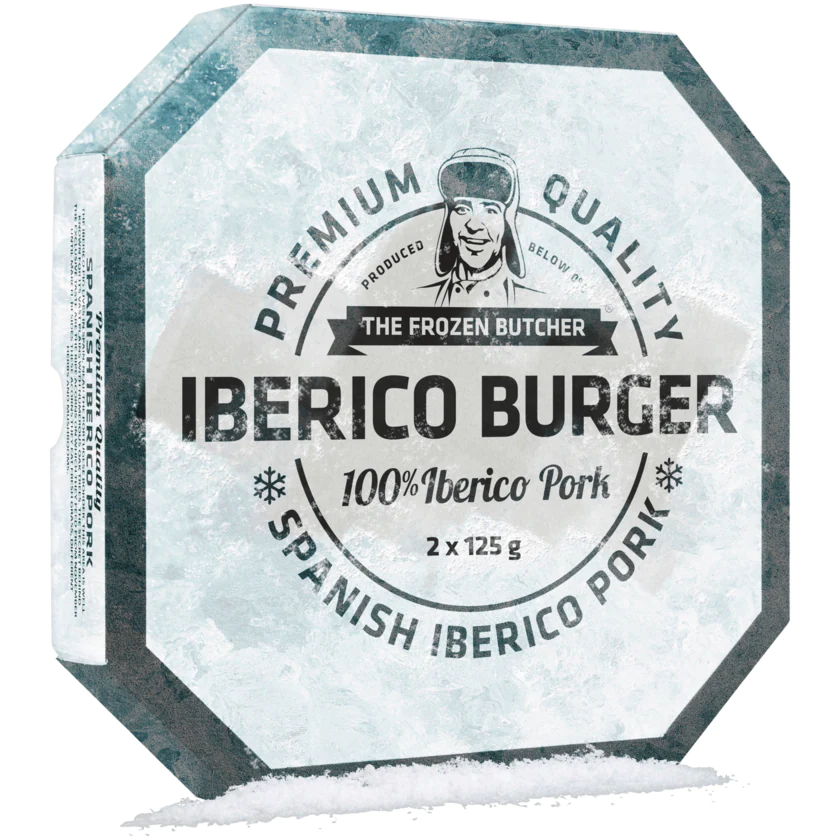 Frozen Butcher Iberico Burger 2x125g - 8715331018298