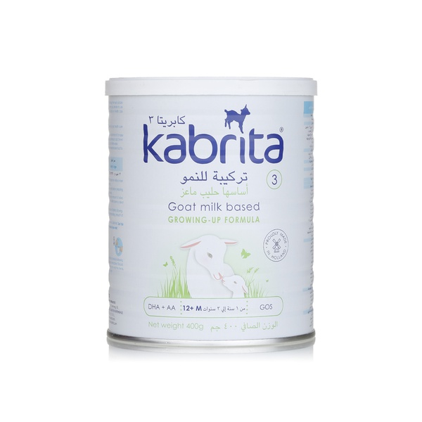 Kabrita goat milk growing up infant formula stage 3 400g - Waitrose UAE & Partners - 8716677006093