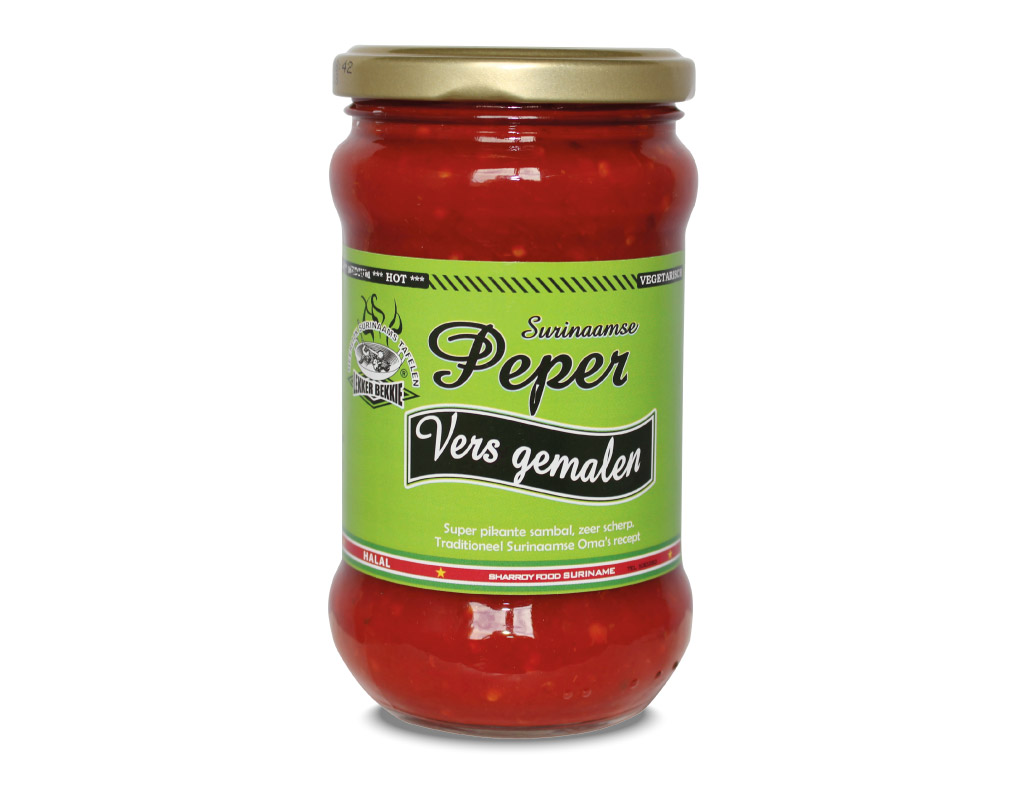 Surinaamse Peper Vers gemalen - 8717056652344