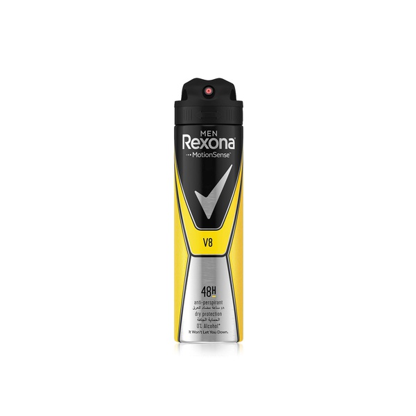 Rexona mens v8 antiperspirant deodorant 6x150ml - Waitrose UAE & Partners - 8717163711675
