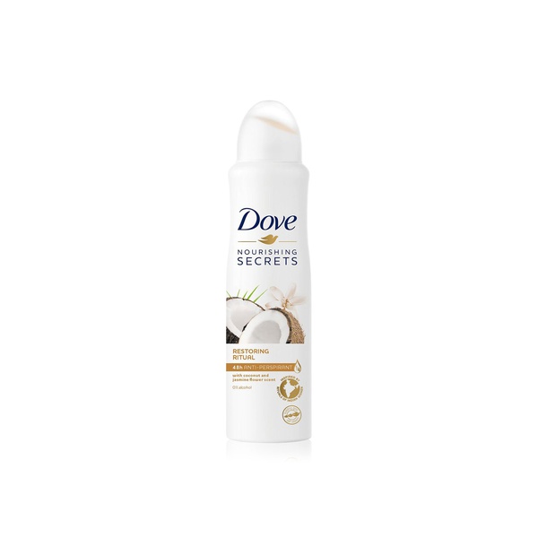 Dove antiperspirant coconut jasmine 150ml - Waitrose UAE & Partners - 8717163714850