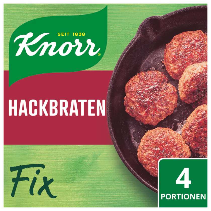Knorr Fix Hackbraten für 4 Portionen - 8717163861783