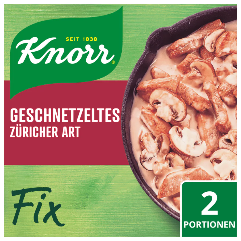 Knorr Fix Geschnetzeltes Züricher Art 36g - 8717163935170