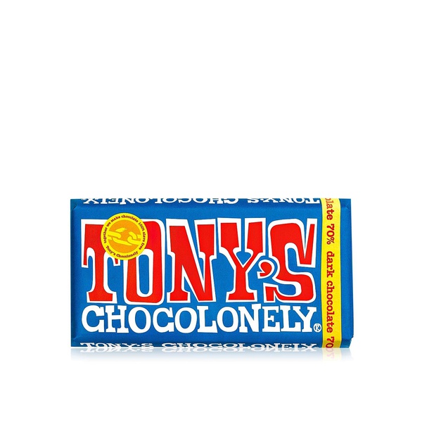 Tony's Chocolonely dark chocolate 70% 180g - Waitrose UAE & Partners - 8717677336661