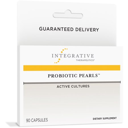 Integrative Therapeutics Probiotic Pearls - Digestive Balance and Gut Health Support* - Lactobacillus Acidophilus and Bifidobacterium - Daily Supplement for Men and Women - Gluten Free - 90 Capsules - 871791000025