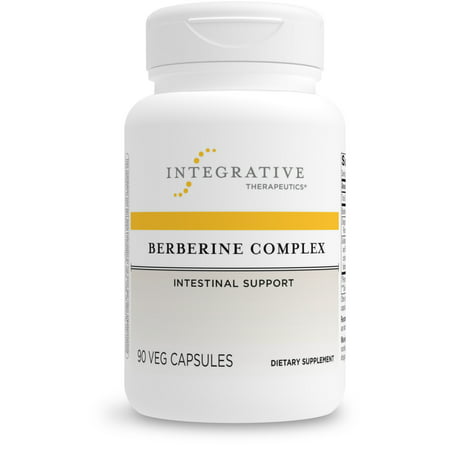 Integrative Therapeutics Berberine Complex - Traditional Gastrointestinal Support Supplement with Barberry Oregon Grape and Goldenseal Root Extract* - Gluten Free - 90 Vegan Capsules - 871791000858
