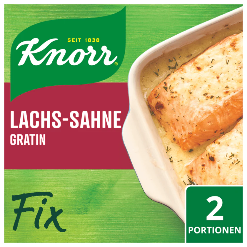 Knorr Fix Lachs-Sahne Gratin 2 Portionen - 8718114824307