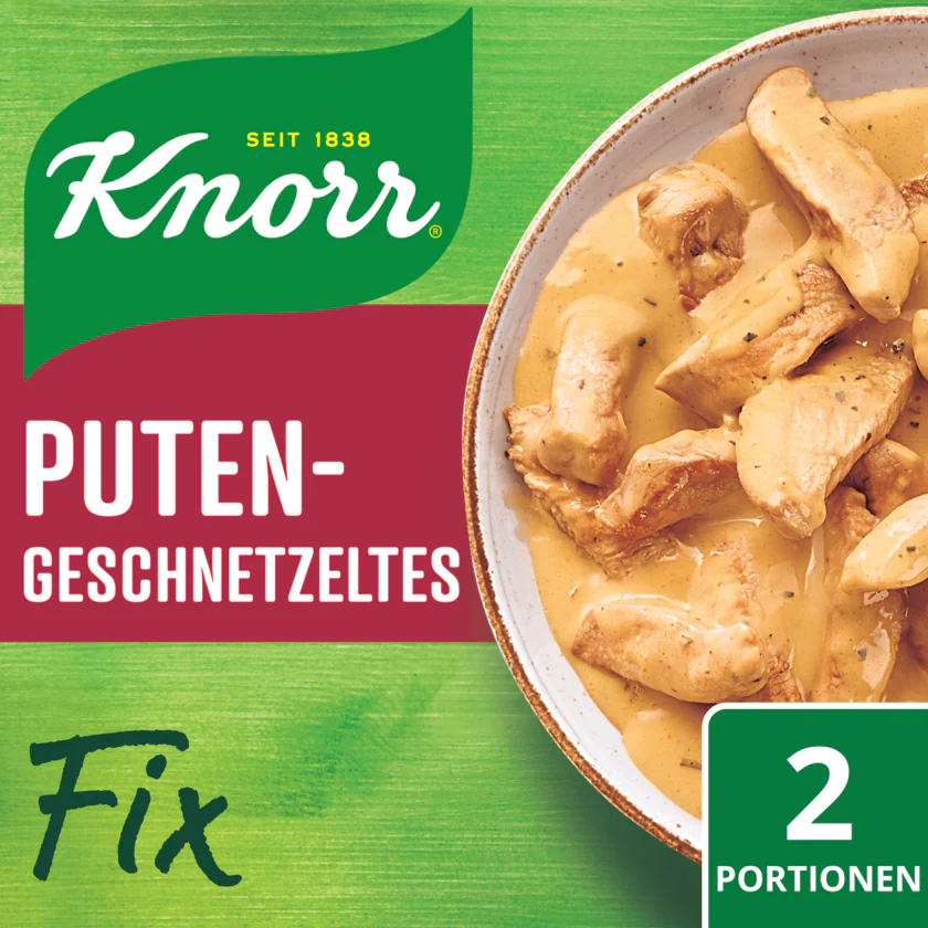 Knorr Fix Puten-Geschnetzeltes 2 Portionen - 8718114824420