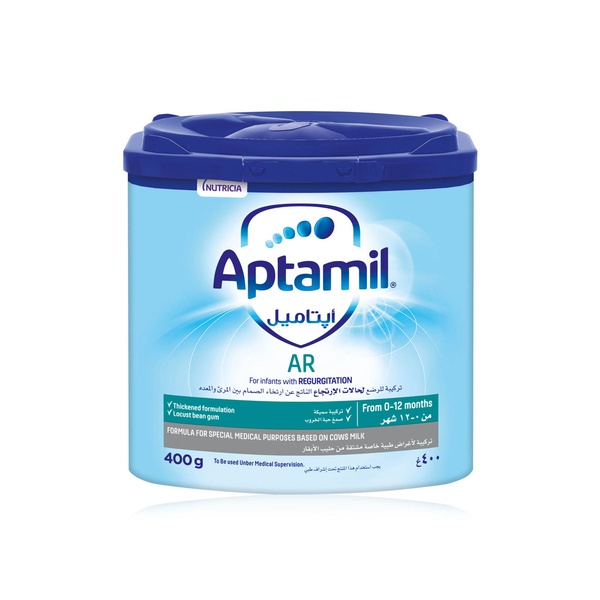 Aptamil infant 0 to 6 months anti-regurgitation milk 400g - Waitrose UAE & Partners - 8718117609864