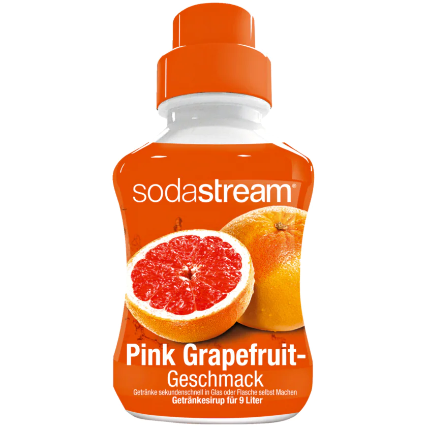 Sodastream Pink Grapefruit Sirup 375ml - 8718309257484