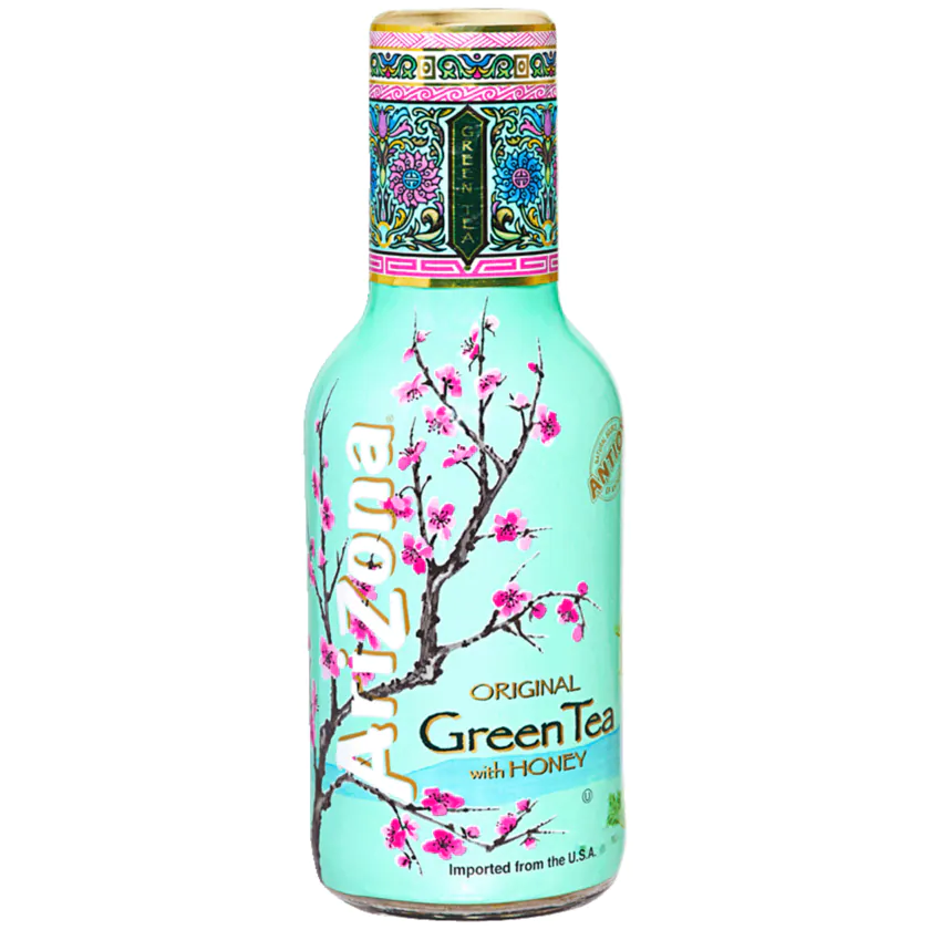 AriZona Green Tea with Honey 0,5l - 8718612000111