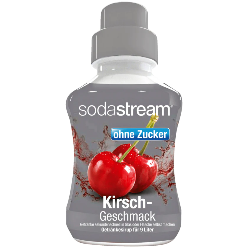 Sodastream Kirsche ohne Zucker Sirup 375ml - 8718692611788